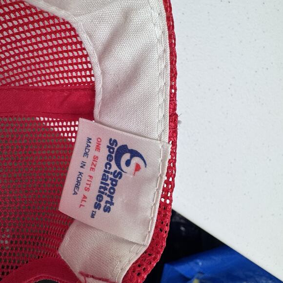 Vintage Sports Specialties Atlanta Falcons Snapback Cap Hat Trucker Football NFL - Picture 3 of 4